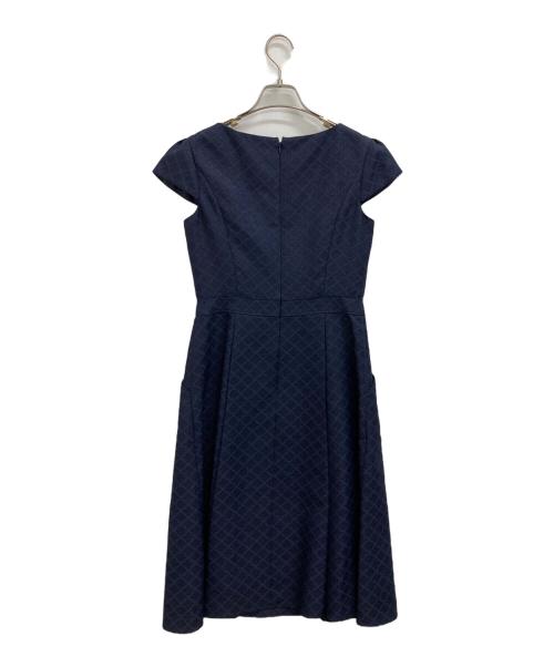 TOCCA（トッカ）TOCCA (トッカ) ノースリーブワンピース ネイビーの古着・服飾アイテム