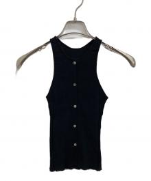 PRANK PROJECT（プランクプロジェクト）の古着「ノースリーブニット」｜ブラック