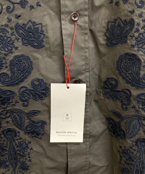 MAISON SPECIAL（メゾンスペシャル）MAISON SPECIAL (メゾンスペシャル) シャツ グレー 未使用品の古着・服飾アイテム