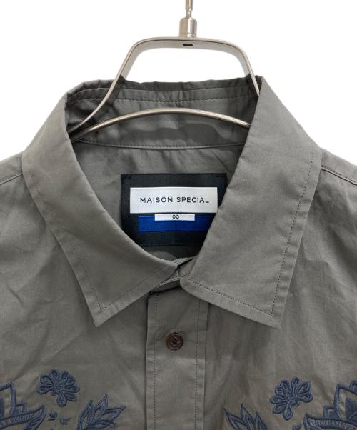 MAISON SPECIAL（メゾンスペシャル）MAISON SPECIAL (メゾンスペシャル) シャツ グレー 未使用品の古着・服飾アイテム