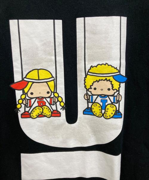 UNDERCOVER（アンダーカバー）UNDERCOVER (アンダーカバー) Sanrio (サンリオ) 裏起毛スウェットプルオーバー ブラック サイズ:3の古着・服飾アイテム