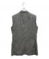 MASU (エムエーエスユー) BONE TAILORED VEST グレー サイズ:46 未使用品：25000円