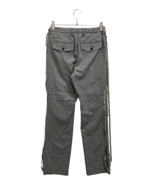 masu（エムエーエスユー）masu (エムエーエスユー) BONE TROUSERS グレー サイズ:44の古着・服飾アイテム