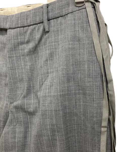 masu（エムエーエスユー）masu (エムエーエスユー) BONE TROUSERS グレー サイズ:44の古着・服飾アイテム