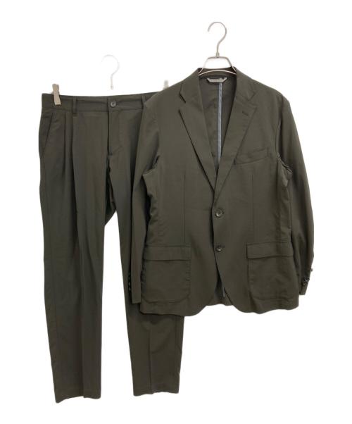 G-Stage（ジーステージ）G-Stage (ジーステージ) セットアップスーツ オリーブ サイズ:ジャケット44　パンツ46の古着・服飾アイテム