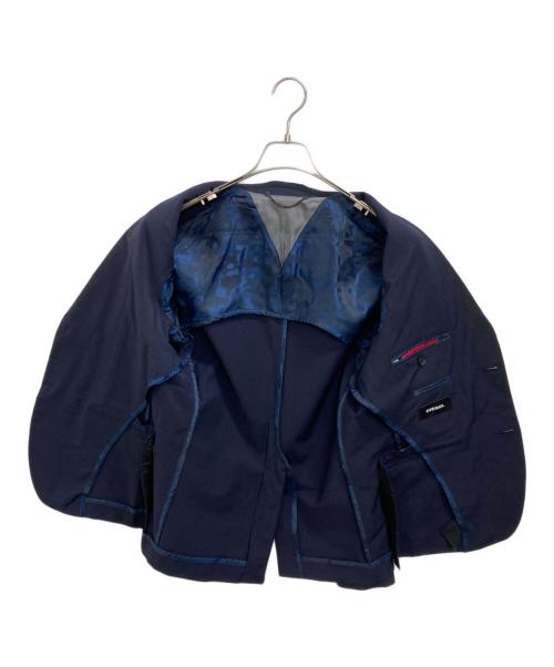 DIESEL（ディーゼル）DIESEL (ディーゼル) テーラードジャケット ネイビー サイズ:46の古着・服飾アイテム