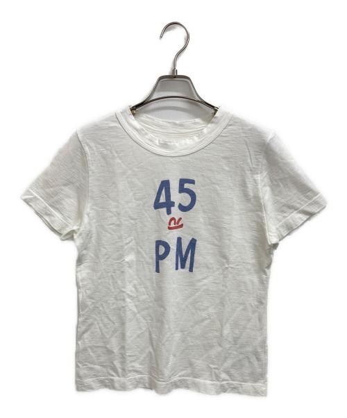 45R（フォーティファイブ・アール）45R (フォーティファイブ・アール) Tシャツ ホワイト サイズ:3の古着・服飾アイテム