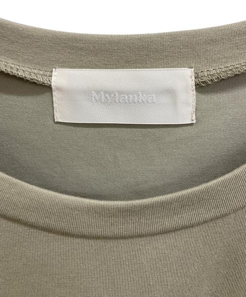 mylanka（ミランカ）MyLanka (ミランカ) 半袖ワンピース オリーブ サイズ:38の古着・服飾アイテム