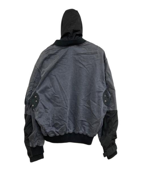 DIESEL（ディーゼル）DIESEL (ディーゼル) デニムジャケット ブラック サイズ:Lの古着・服飾アイテム