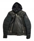 DIESELディーゼル）の古着「ライダースジャケット」｜ブラック