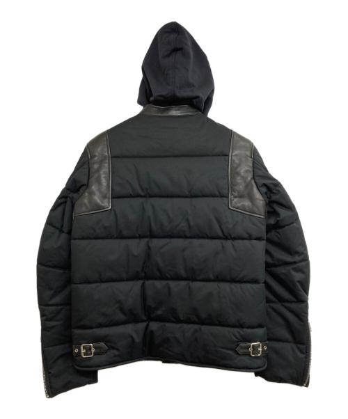 DIESEL（ディーゼル）DIESEL (ディーゼル) ライダースジャケット ブラック サイズ:Lの古着・服飾アイテム