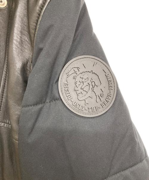 DIESEL（ディーゼル）DIESEL (ディーゼル) ライダースジャケット ブラック サイズ:Lの古着・服飾アイテム