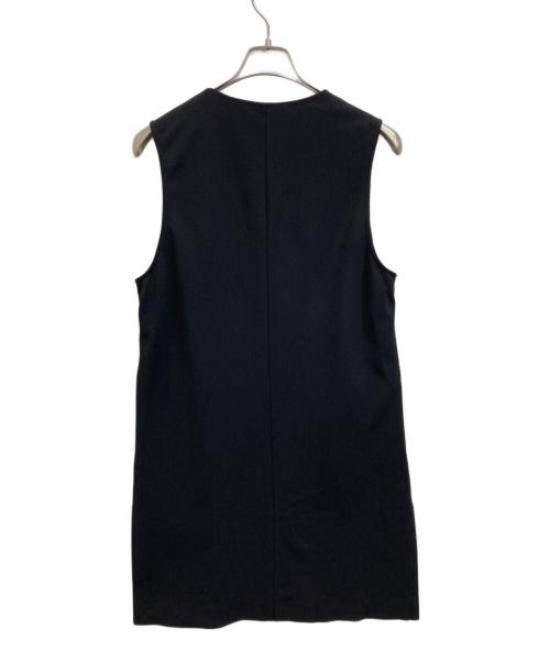 UNFILO（アンフィーロ）UNFILO (アンフィーロ) ロングジレ ブラック サイズ:Ｍの古着・服飾アイテム