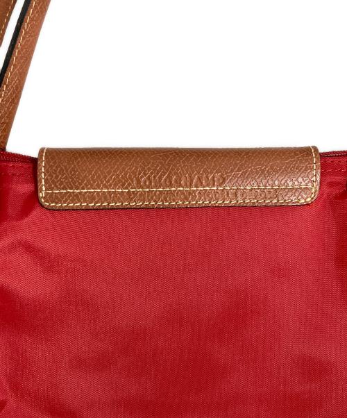 LONGCHAMP（ロンシャン）LONGCHAMP (ロンシャン) ハンドバッグ レッドの古着・服飾アイテム