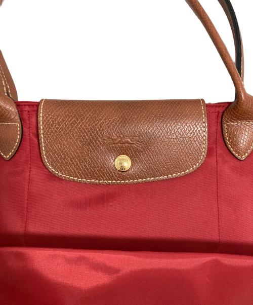 LONGCHAMP（ロンシャン）LONGCHAMP (ロンシャン) ハンドバッグ レッドの古着・服飾アイテム