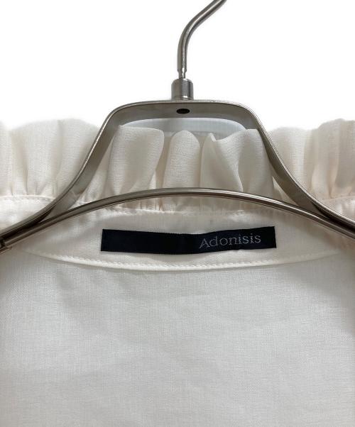 Adonisis（アドニシス）Adonisis (アドニシス) ブラウス ベージュ サイズ:Fの古着・服飾アイテム