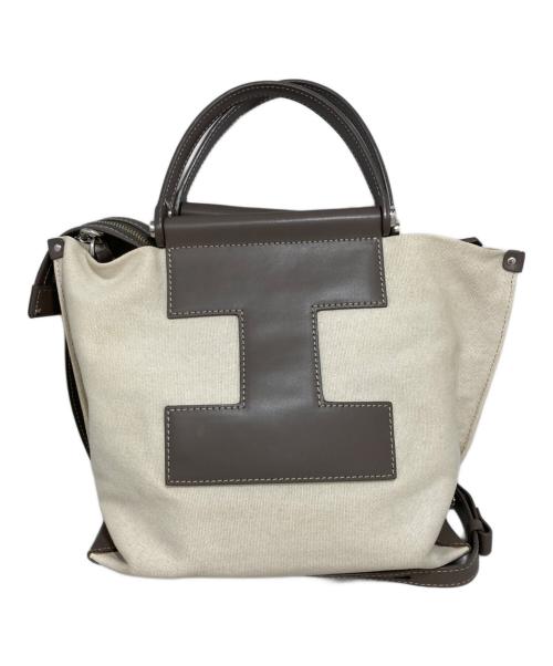 IACUCCI（イアクッチ）IACUCCI (イアクッチ) 2WAYバッグ ベージュの古着・服飾アイテム