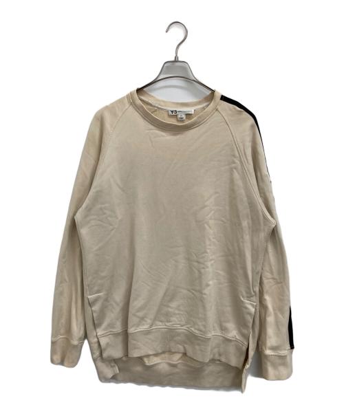 Y-3（ワイスリー）Y-3 (ワイスリー) スウェット ベージュ サイズ:Mの古着・服飾アイテム