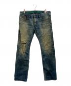 DIESELディーゼル）の古着「デニムパンツ」｜インディゴ