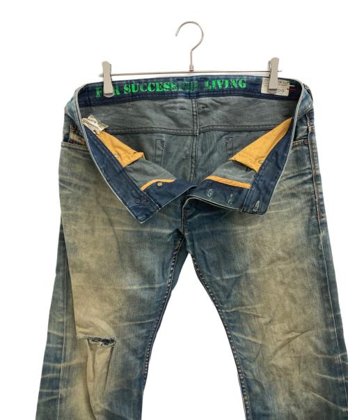 DIESEL（ディーゼル）DIESEL (ディーゼル) デニムパンツ インディゴ サイズ:W34の古着・服飾アイテム