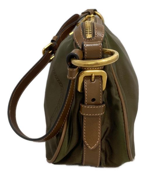 PRADA（プラダ）PRADA (プラダ) ワンショルダーバッグ グリーンの古着・服飾アイテム