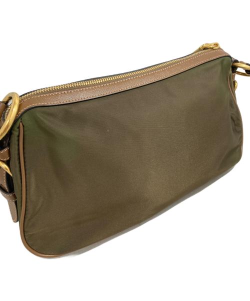 PRADA（プラダ）PRADA (プラダ) ワンショルダーバッグ グリーンの古着・服飾アイテム