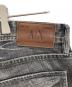 中古・古着 ARMANI EXCHANGE (アルマーニ エクスチェンジ) ダメージデニムパンツ ブラック サイズ:33：5000円