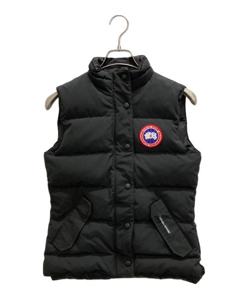 CANADA GOOSE（カナダグース）CANADA GOOSE (カナダグース) FREESTYLE VEST ブラック サイズ:XSの古着・服飾アイテム