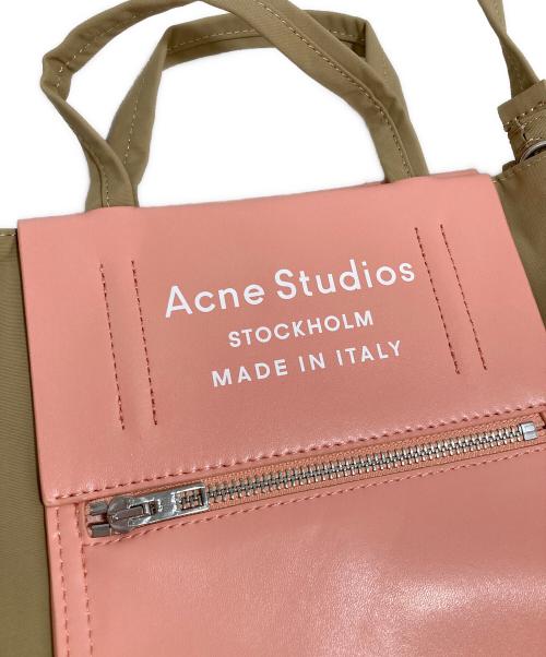 Acne studios（アクネ ストゥディオス）Acne studios (アクネ ストゥディオス) バッグ ベージュの古着・服飾アイテム