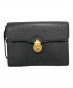 Burberry'sバーバリー）の古着「セカンドバッグ」｜ブラック