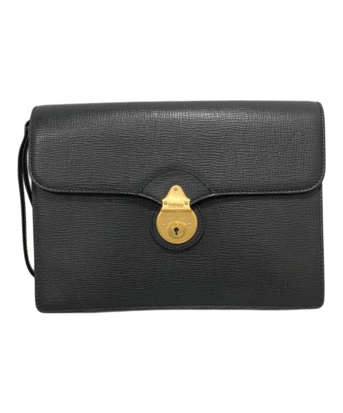 Burberry's（バーバリー）Burberry's (バーバリーズ) セカンドバッグ ブラックの古着・服飾アイテム