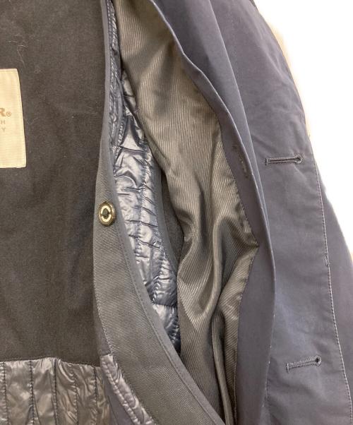 MACKINTOSH PHILOSOPHY（マッキントッシュ フィロソフィー）MACKINTOSH PHILOSOPHY (マッキントッシュ フィロソフィー) ライナー付きステンカラーコート ネイビー サイズ:38の古着・服飾アイテム