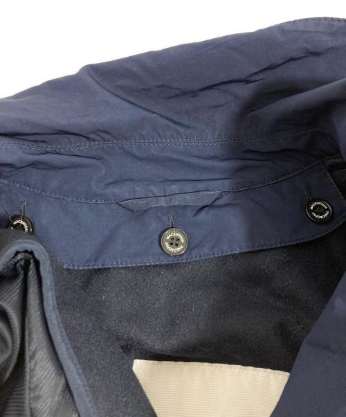 MACKINTOSH PHILOSOPHY（マッキントッシュ フィロソフィー）MACKINTOSH PHILOSOPHY (マッキントッシュ フィロソフィー) ライナー付きステンカラーコート ネイビー サイズ:38の古着・服飾アイテム