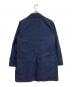 MACKINTOSH PHILOSOPHY (マッキントッシュ フィロソフィー) ライナー付きステンカラーコート ネイビー サイズ:38：10000円