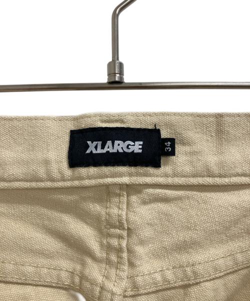 X-LARGE（エクストララージ）X-LARGE (エクストララージ) GRAPHIC PAINTER PANTS ベージュ サイズ:34の古着・服飾アイテム