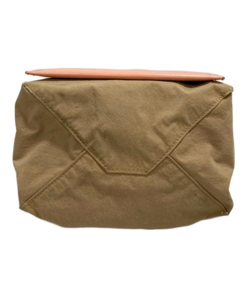 Acne studios（アクネ ストゥディオス）ACNE STUDIOS (アクネ ストゥディオス) 2WAYショルダーバッグ ベージュ×ピンクの古着・服飾アイテム