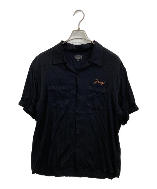 SCHOTT BROS.（ショット）SCHOTT BROS. (ショットブロス) 半袖シャツ ブラック サイズ:Lの古着・服飾アイテム