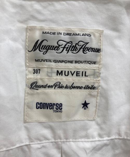 MUVEIL（ミュベール）MUVEIL (ミュベール) CONVERSE TOKYO (コンバーストウキョウ) ワンピース ホワイト サイズ:表記なしの古着・服飾アイテム
