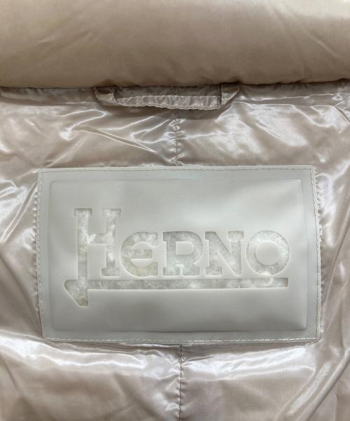 HERNO（ヘルノ）HERNO (ヘルノ) ダウンベスト ベージュ サイズ:42の古着・服飾アイテム