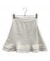 ELISABETTA FRANCHI（エリザベッタフランキ）の古着「ミニスカート」｜ホワイト