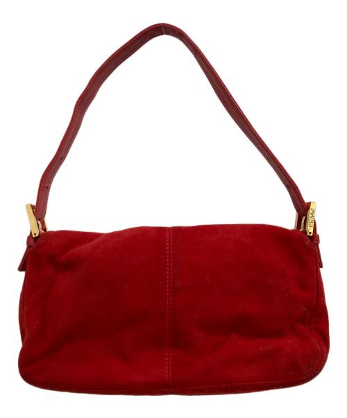 FENDI（フェンディ）FENDI (フェンディ) ショルダーバッグ レッドの古着・服飾アイテム