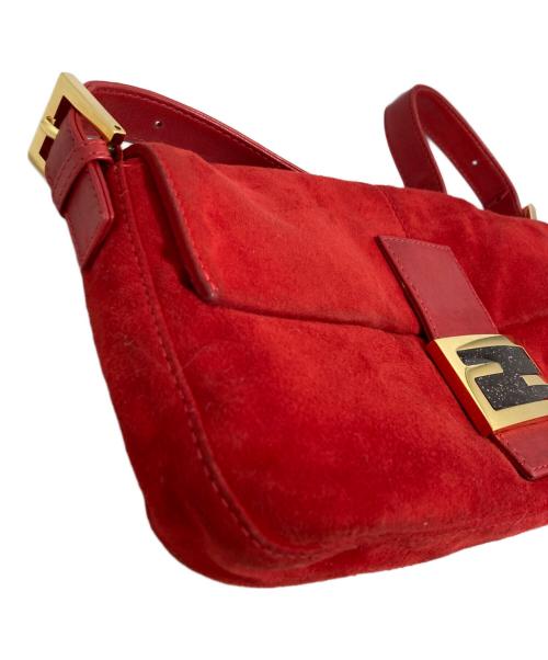 FENDI（フェンディ）FENDI (フェンディ) ショルダーバッグ レッドの古着・服飾アイテム