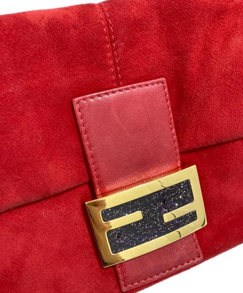 FENDI（フェンディ）FENDI (フェンディ) ショルダーバッグ レッドの古着・服飾アイテム