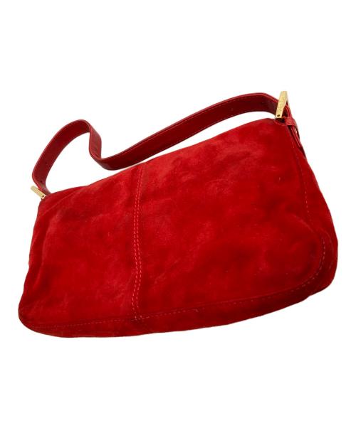 FENDI（フェンディ）FENDI (フェンディ) ショルダーバッグ レッドの古着・服飾アイテム