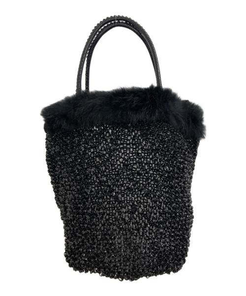 ANTEPRIMA（アンテプリマ）ANTEPRIMA (アンテプリマ) ワイヤーハンドバッグ ブラックの古着・服飾アイテム