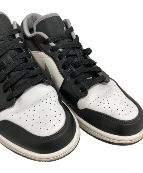 NIKE（ナイキ）NIKE (ナイキ) AIR JORDAN 1 LOW BLACK/PARTICLE GREY-WHITE 21FA-I ブラック サイズ:28の古着・服飾アイテム