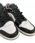 中古・古着 NIKE (ナイキ) AIR JORDAN 1 LOW BLACK/PARTICLE GREY-WHITE 21FA-I ブラック サイズ:28：5000円