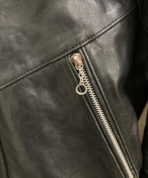 Schott（ショット）Schott (ショット) HOODED RIDERS JACKET ブラック サイズ:Mの古着・服飾アイテム