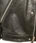 中古・古着 Schott (ショット) HOODED RIDERS JACKET ブラック サイズ:M：28000円