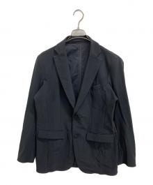 DESCENTE GOLF（デサントゴルフ）の古着「テーラードジャケット」｜ブラック